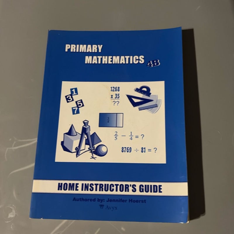 Primary Mathematics 4B