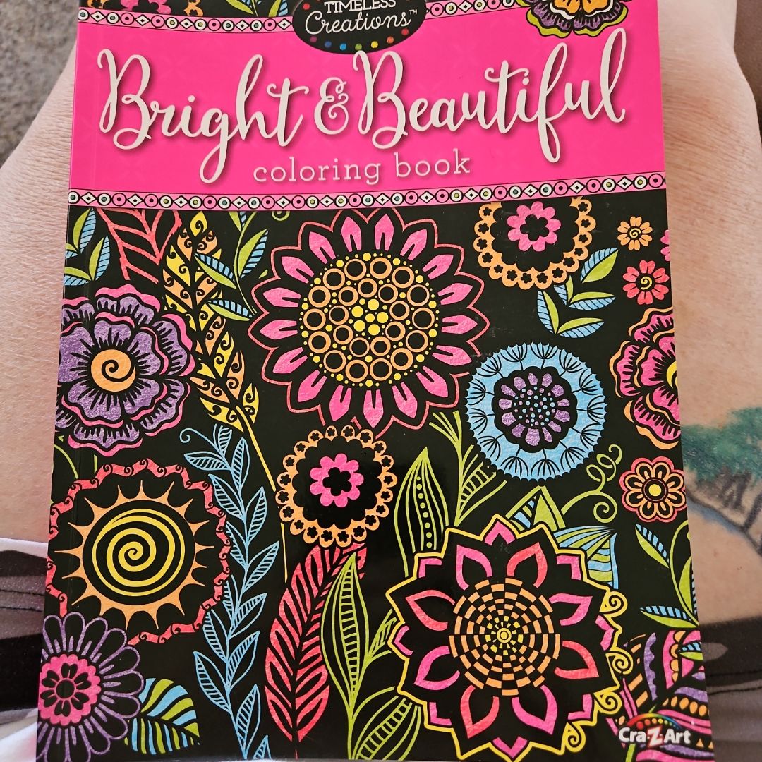 2 Coloring books, Timeless Creations, Cra-Z-Art by Timeless creations ...
