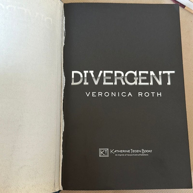 First Edition First Printing Divergent