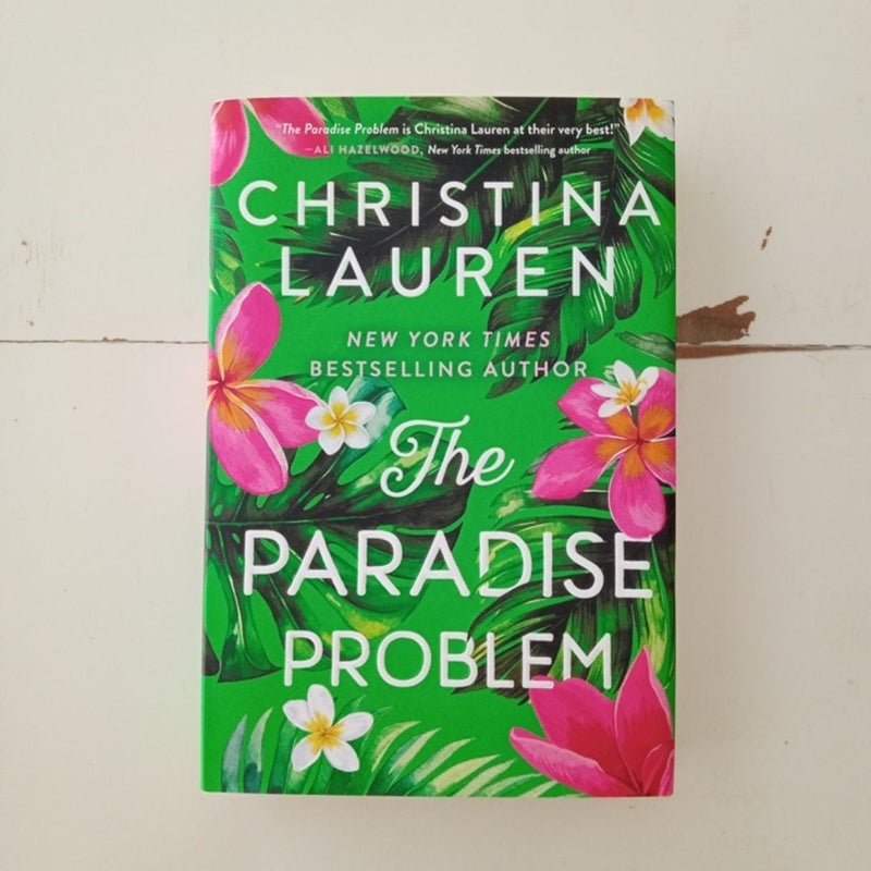 The Paradise Problem SIGNED +illustration 