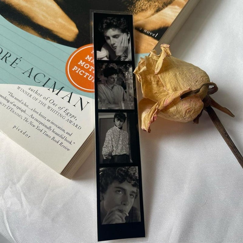 Call Me by Your Name ‘Elio’ photobooth strip bookmark