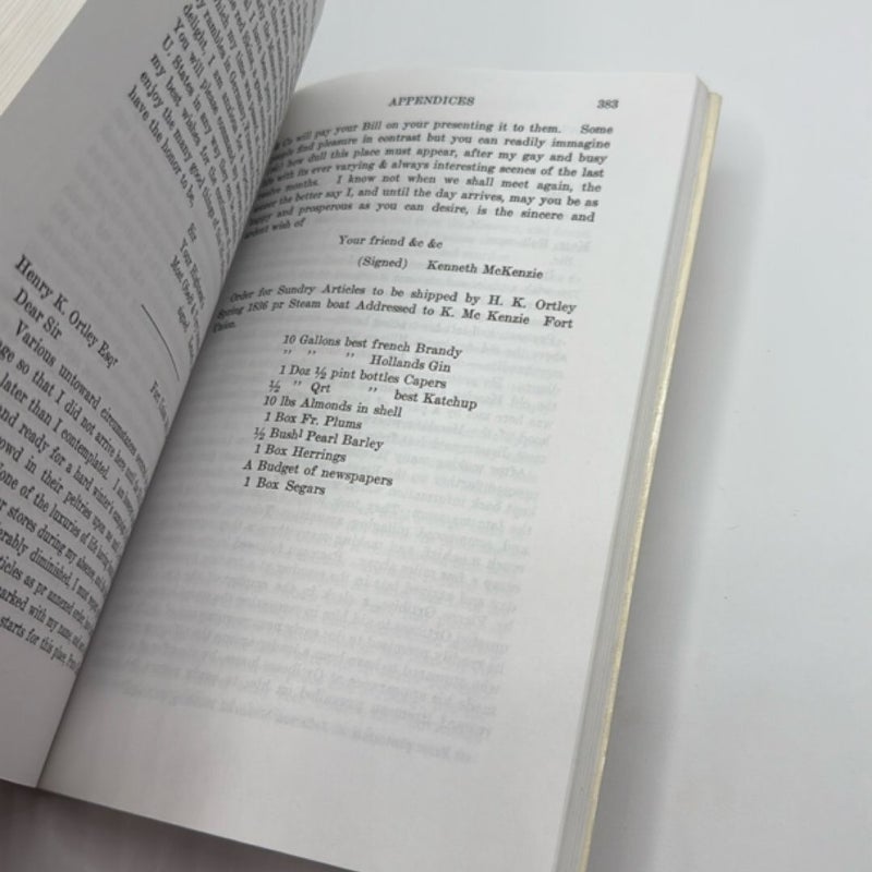 Chardon's Journal at Fort Clark, 1834-1839