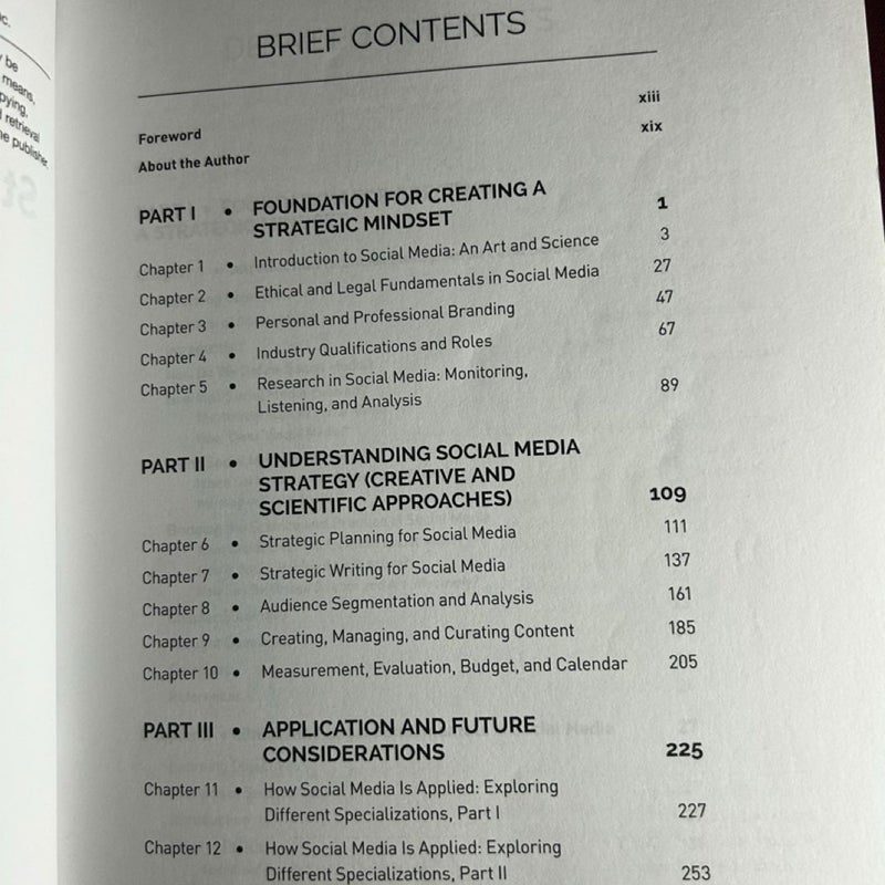 Social Media for Strategic Communication