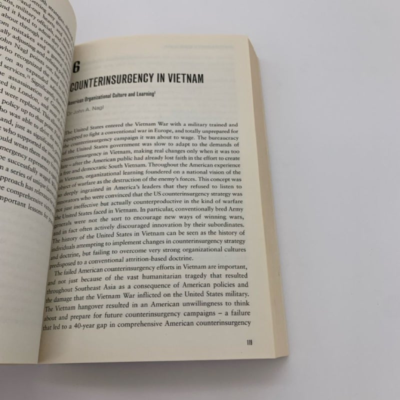 Counterinsurgency in Modern Warfare