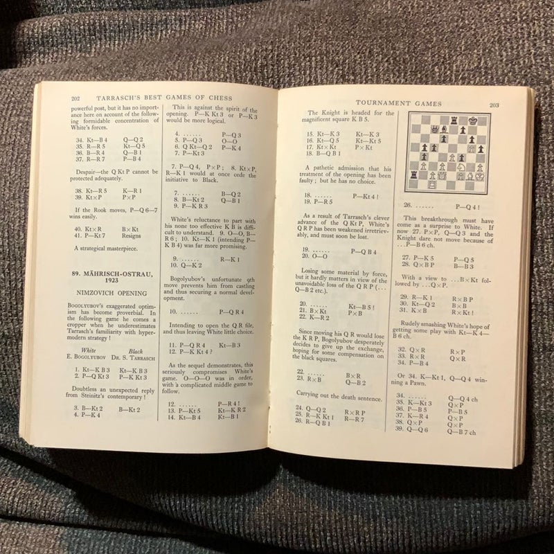 Tarrasch’s Best Games of Chess