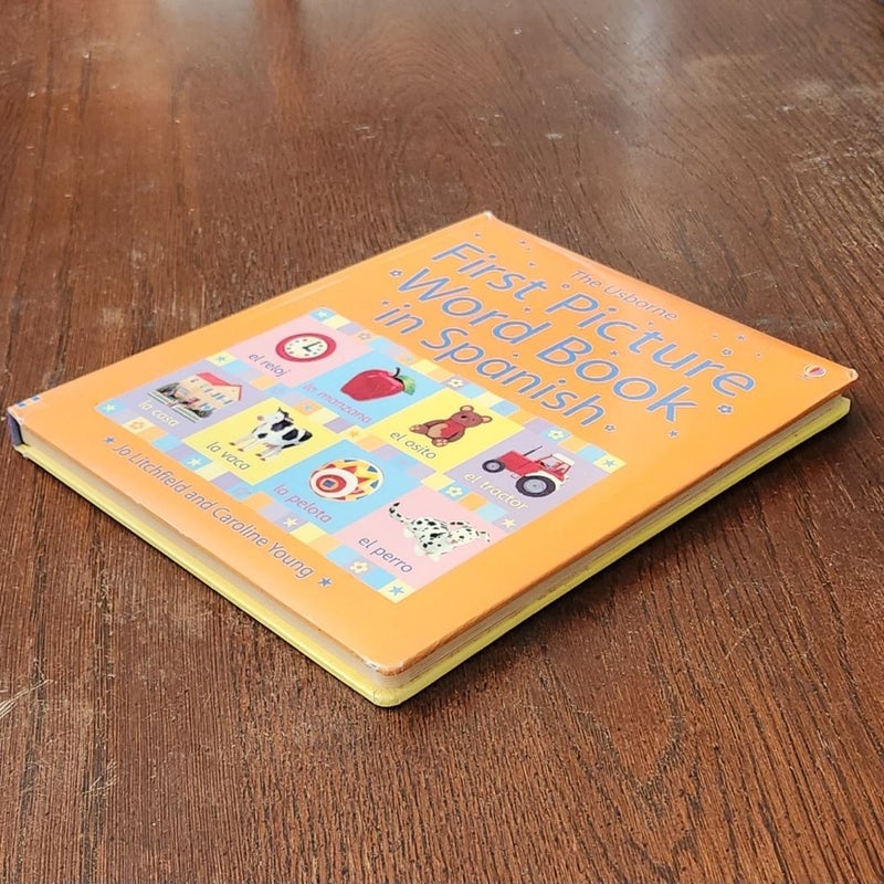 The Usborne First Picture Word Book in Spanish