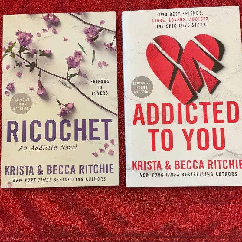 Addicted to You & **Ricochet (RARE)  out of print