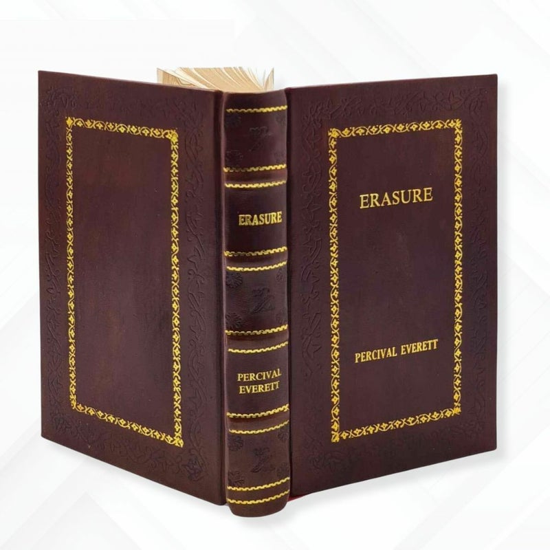 erasure by percival everett Leather-Bound Edition