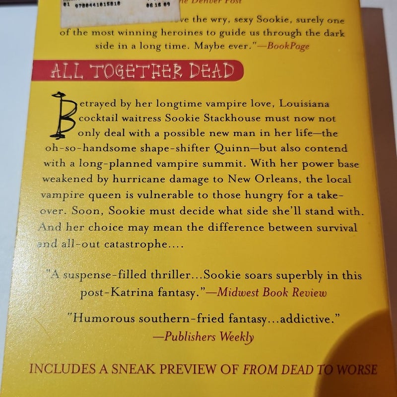 7 book bundle of sookie stackhouse books