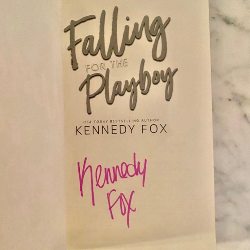 Falling for the Playboy (signed)