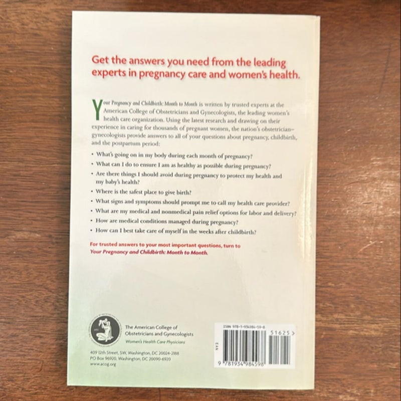 Your Pregnancy and Childbirth