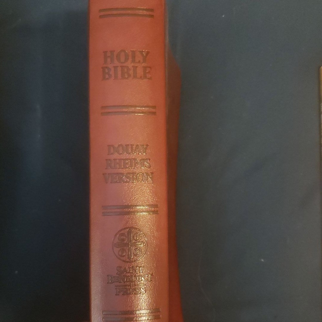 The Holy Bible Douay Rheims Version By Bishop Richard Challoner ...