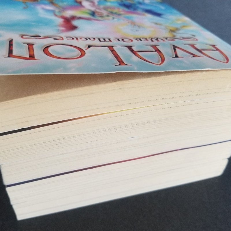 RARE 2008 "REVISED EDITIONS" SET OF AVALON WEB OF MAGIC BOOKS BY RACHEL ROBERTS