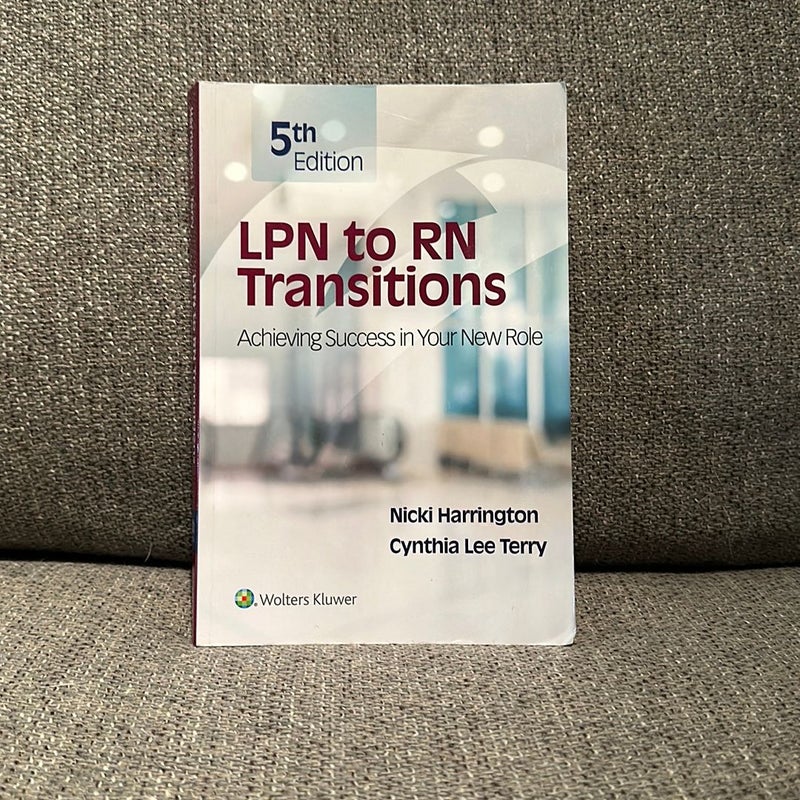 LPN to RN Transitions 5th edition