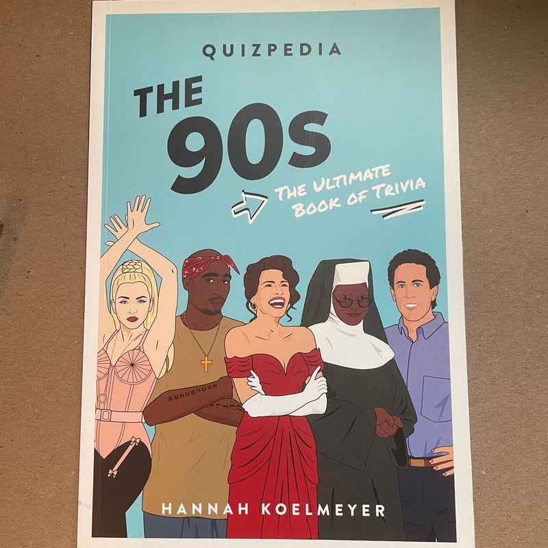 90s Bundle (Quizpedia Book & Trivia Card Game)