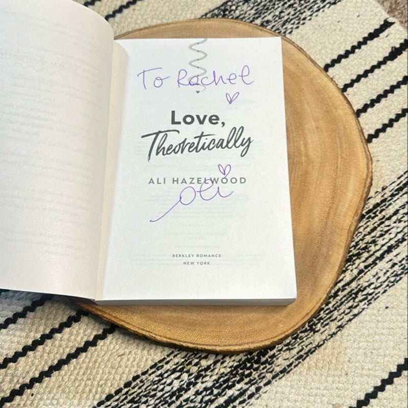 Love, Theoretically-Signed 