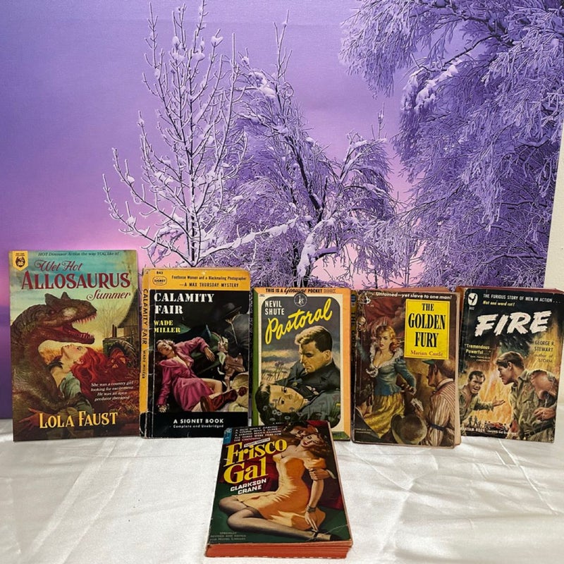 30 Book Bundle Vintage