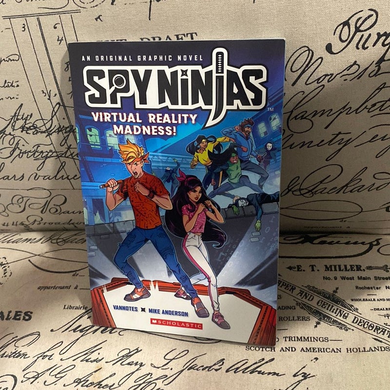 Spy Ninjas Official Graphic Novel: Virtual Reality Madness! - by Vannotes  (Paperback)