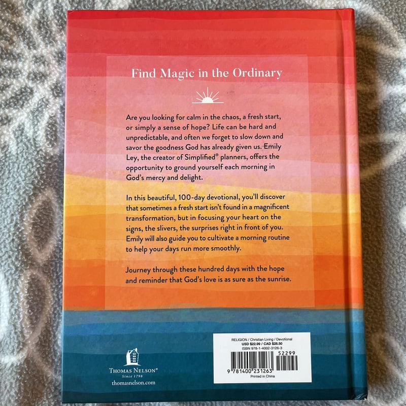 Sure as the sunrise by emily ley hardcover pangobooks