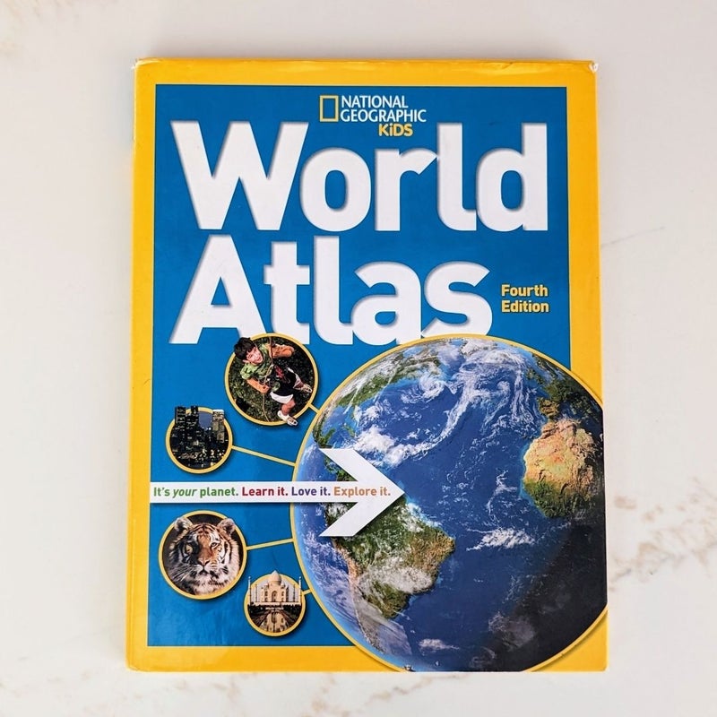 National Geographic Kids World Atlas 4th Edition 