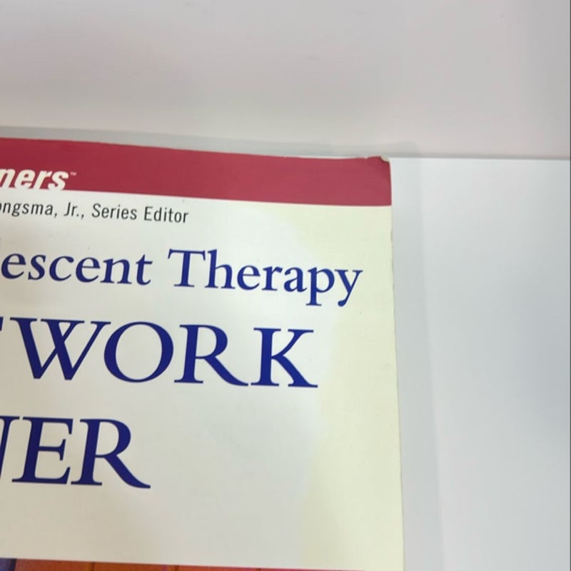 Brief Adolescent Therapy Homework Planner