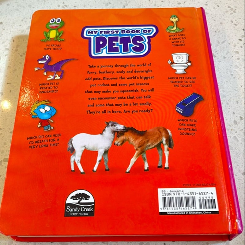 My First Book of Pets