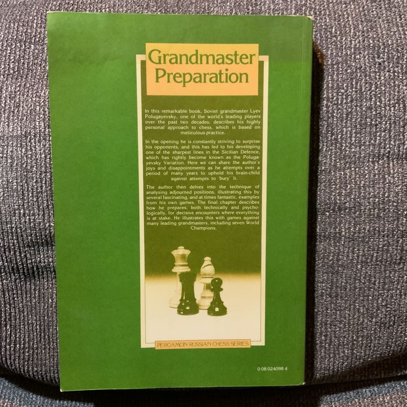 Grandmaster Preparation by Polugayevsky, Lyev