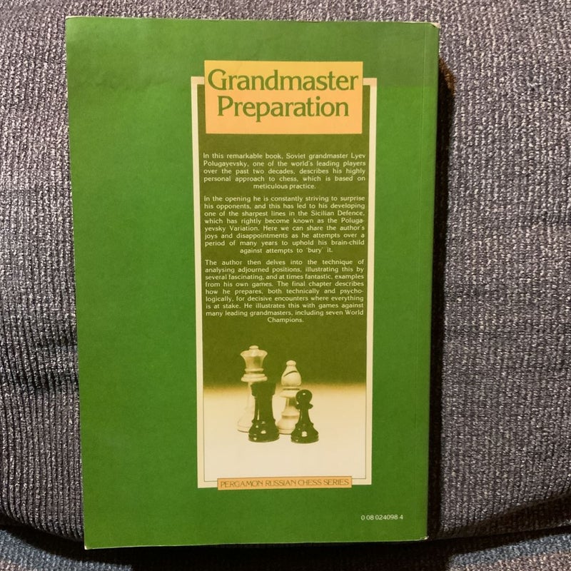 Grandmaster Preparation by Lyev Polugayevsky, Paperback | Pangobooks