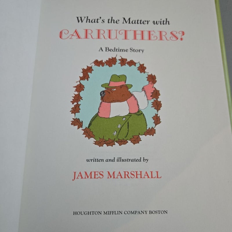 What's the Matter with Carruthers?