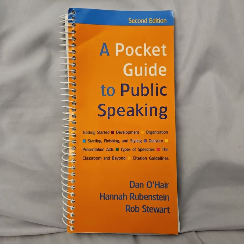 A Pocket Guide to Public Speaking