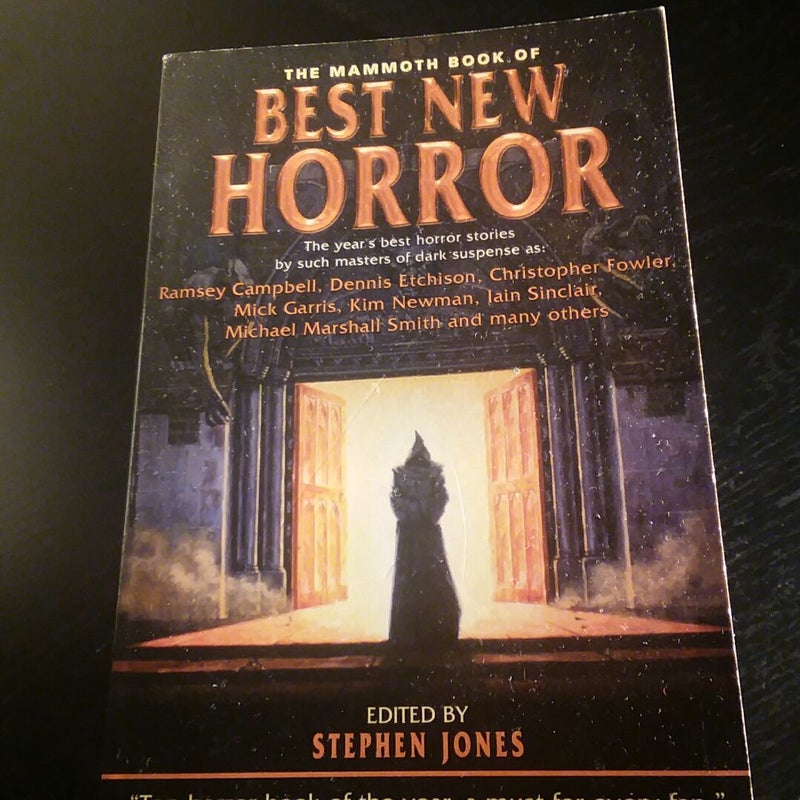 The Mammoth Book of Best New Horror