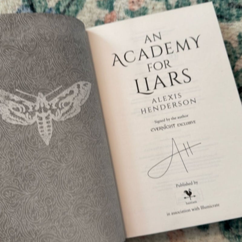 Illumicrate Evernight An Academy For Liars