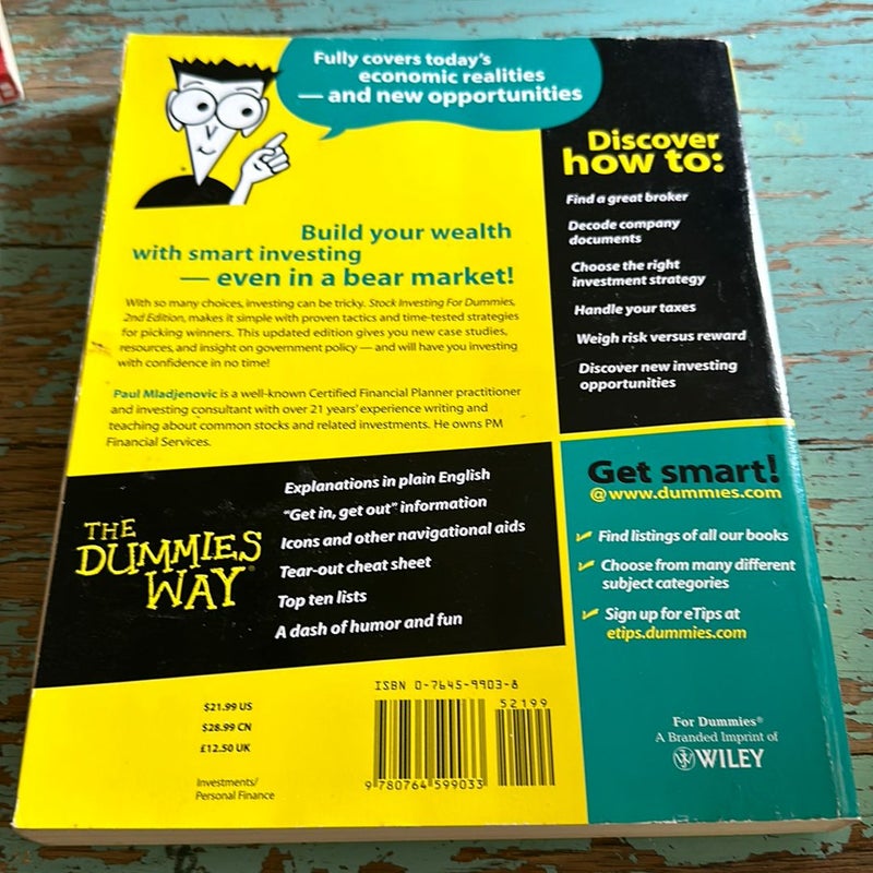 Stock Investing for Dummies