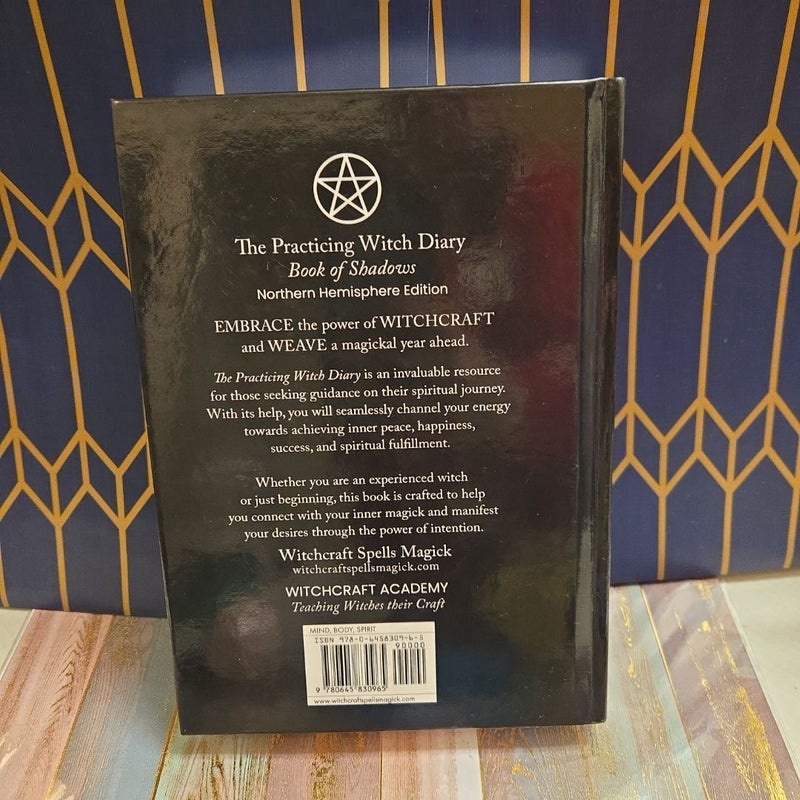 The Practicing Witch Diary - Book of Shadows 2025 - Northern Hemisphere