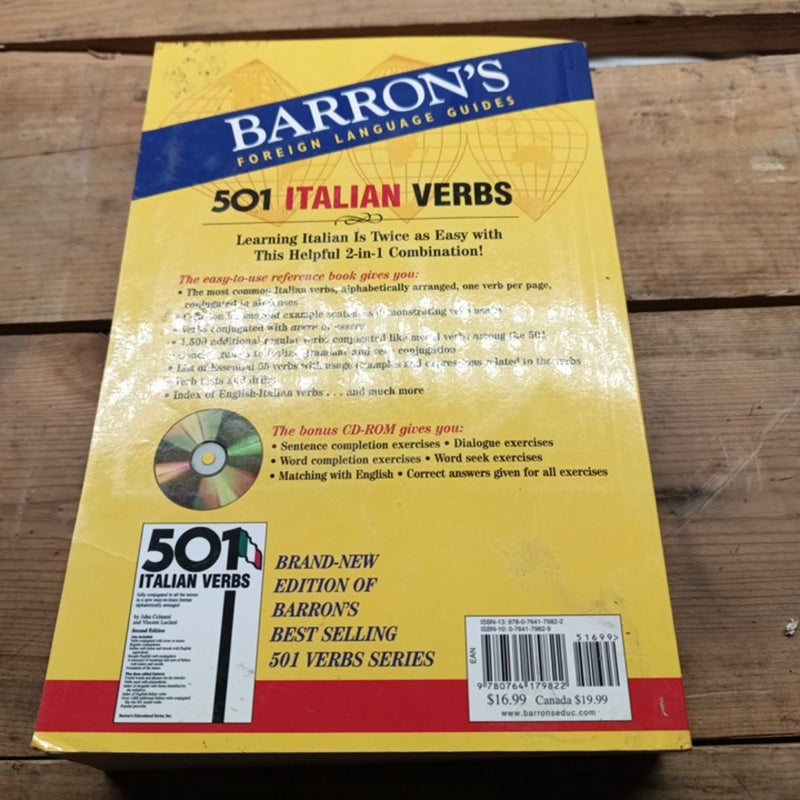 501 Italian Verbs