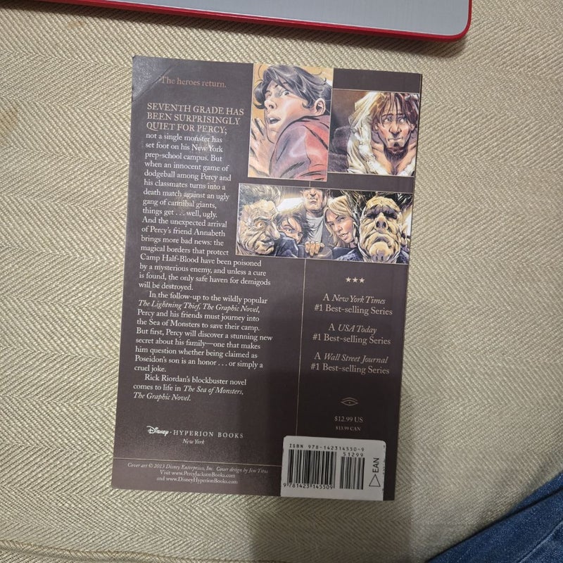 Percy Jackson and the Olympians Sea of Monsters, the: the Graphic Novel