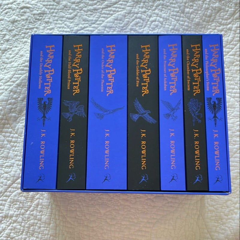 Harry Potter Ravenclaw House Editions Paperback Box Set