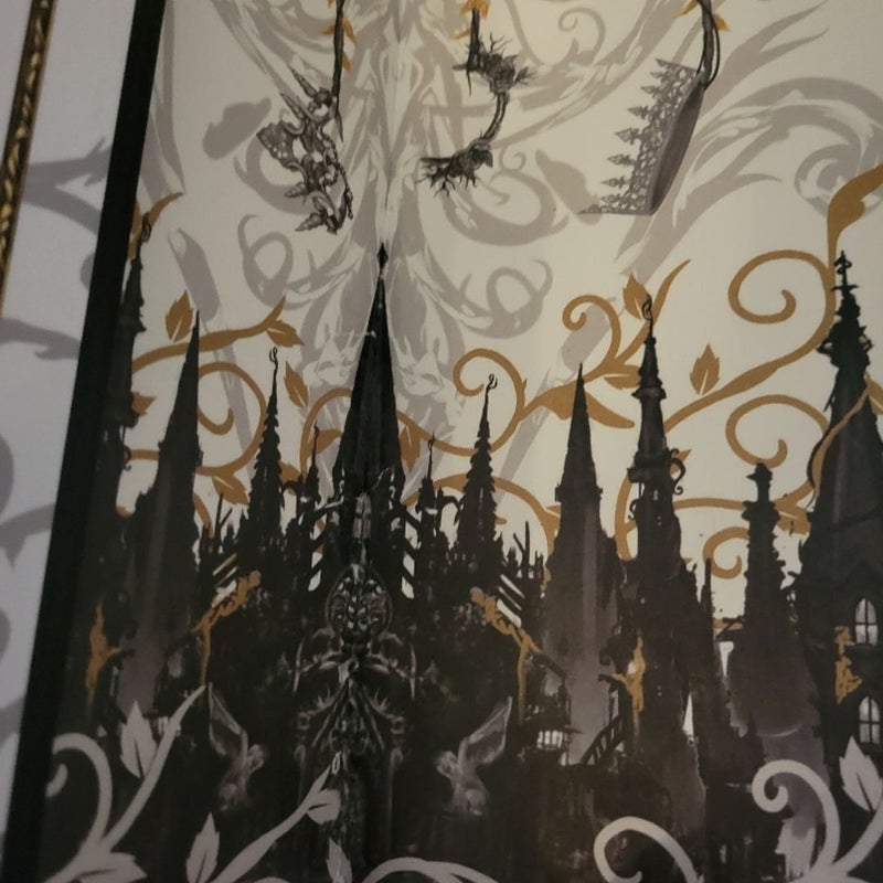 Lightlark Bookis Box slightly damaged
