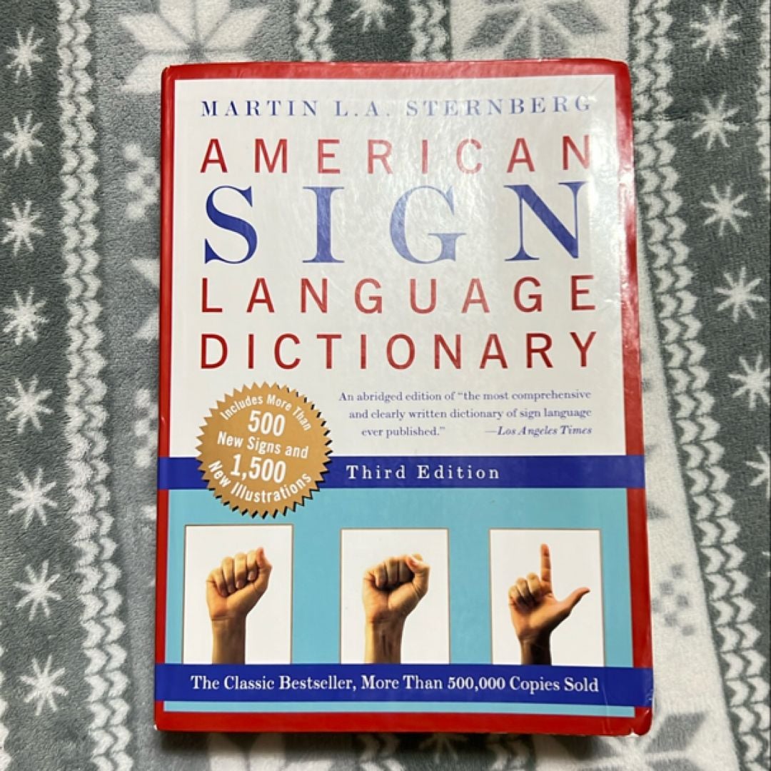 American Sign Language Dictionary-flexi Word Concise