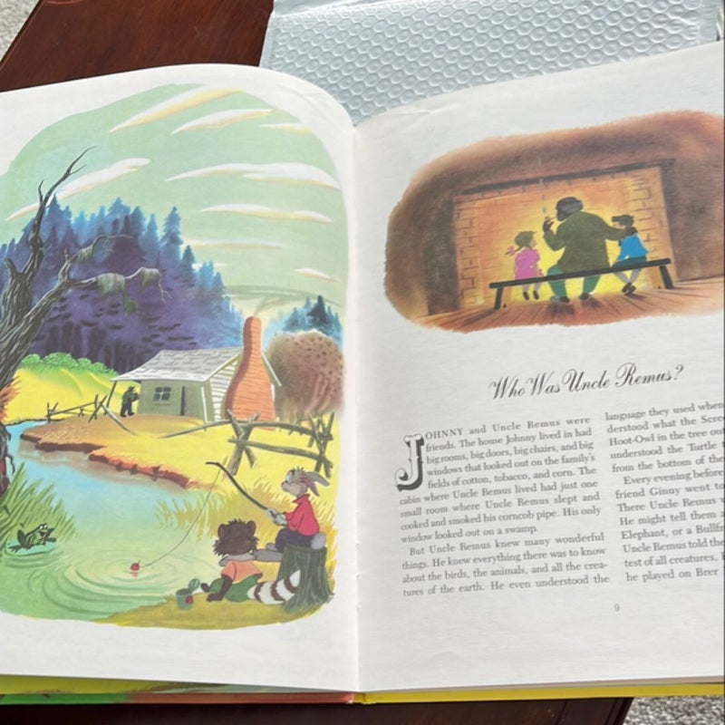 Walt Disney’s Uncle Remus Stories Vintage Large Hardcover Picture Book