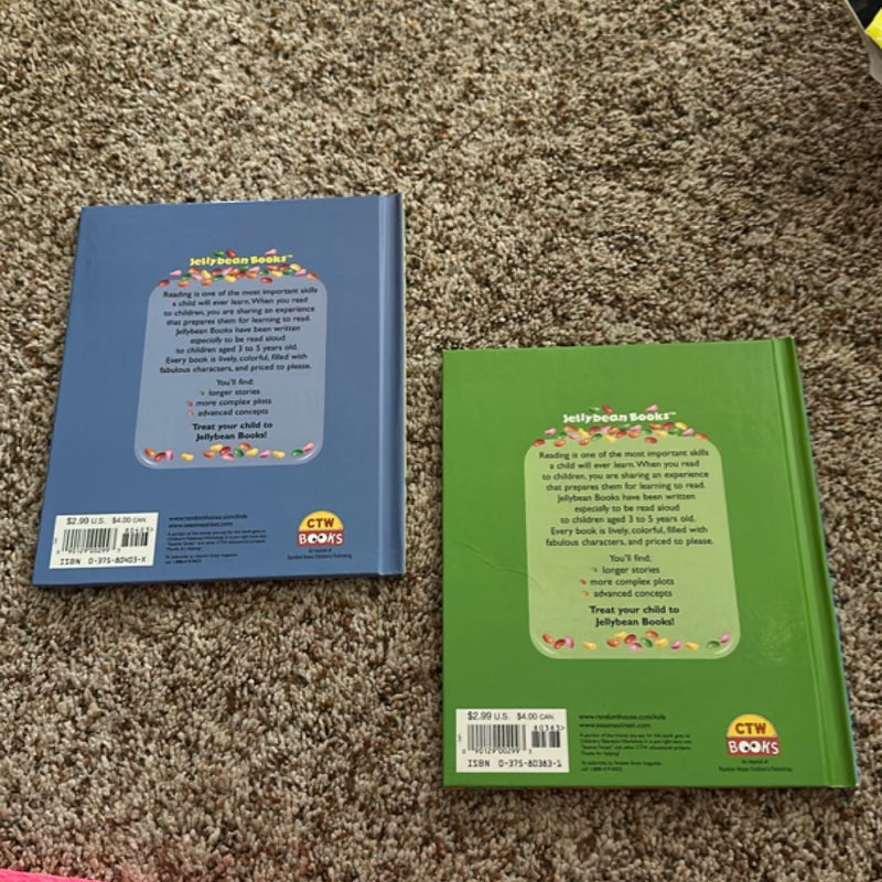 Big Birds Baby Book and Big Bird Meets Santa Clause