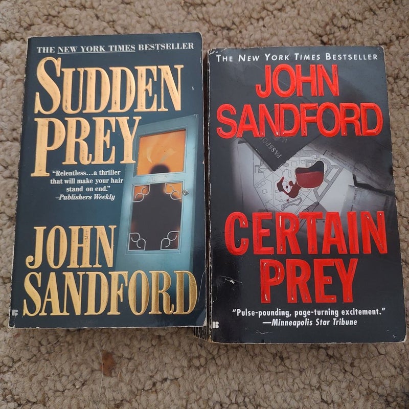 John Sandford "Prey" bundle