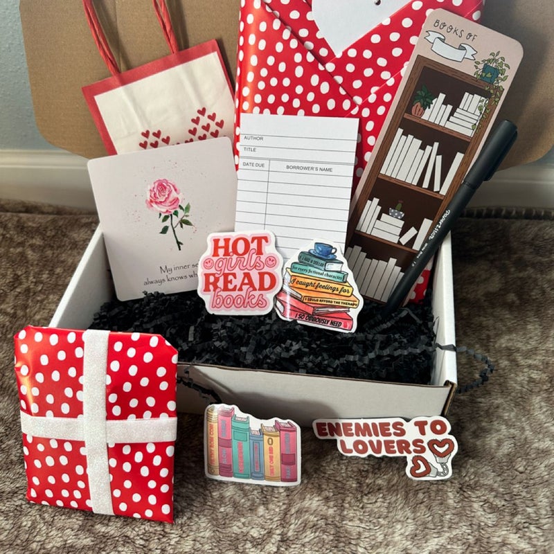 Nanny/Single Dad Trope Blind Date with a Book Box