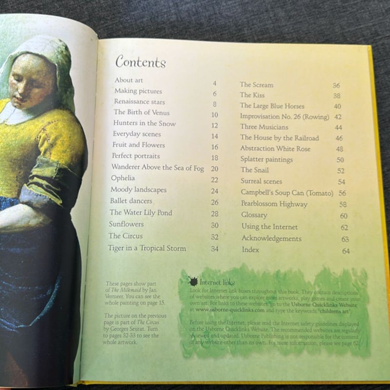 Usborne the Children's Book of Art