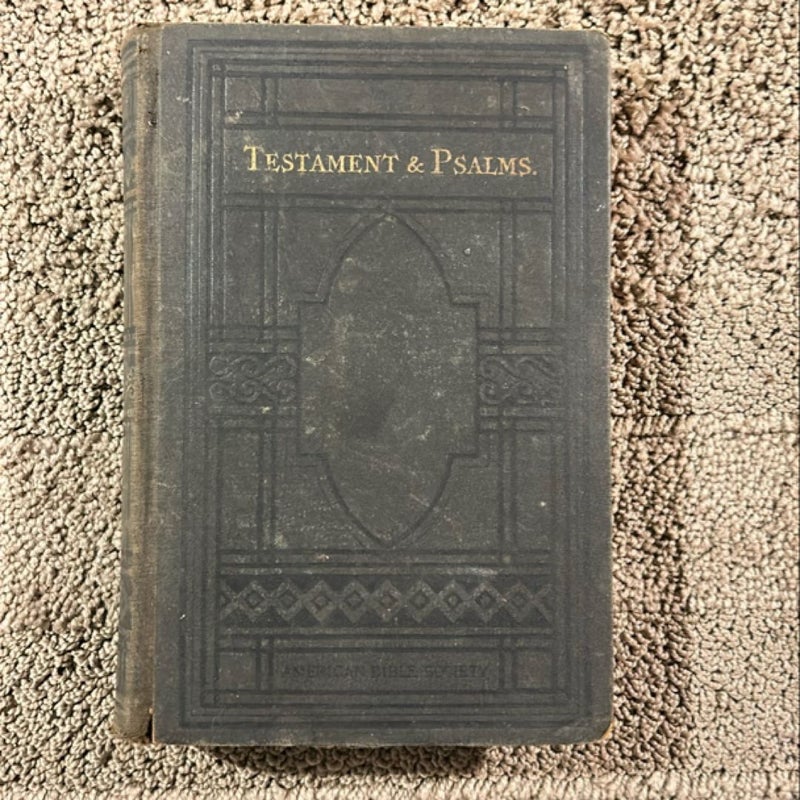 New Testament and Psalms