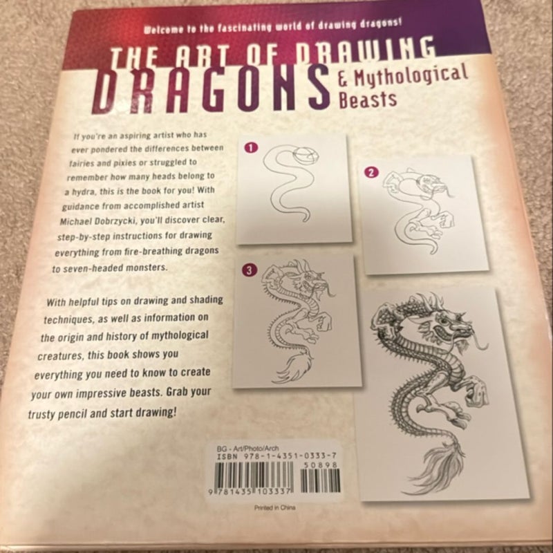 The art of drawing dragons & mythical beasts 