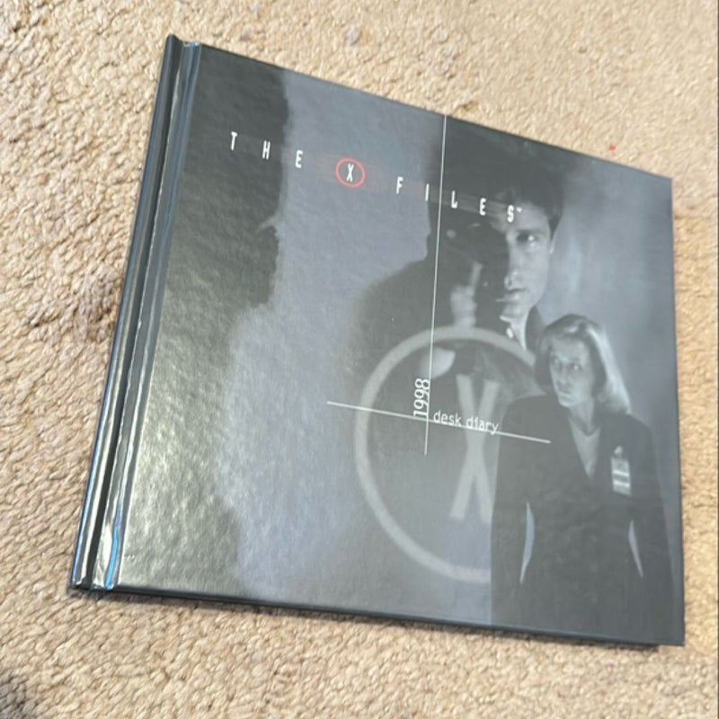 Vintage - The X-Files 1998 desk diary *pre owned*