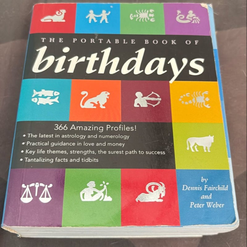 The Portable Book of Birthdays