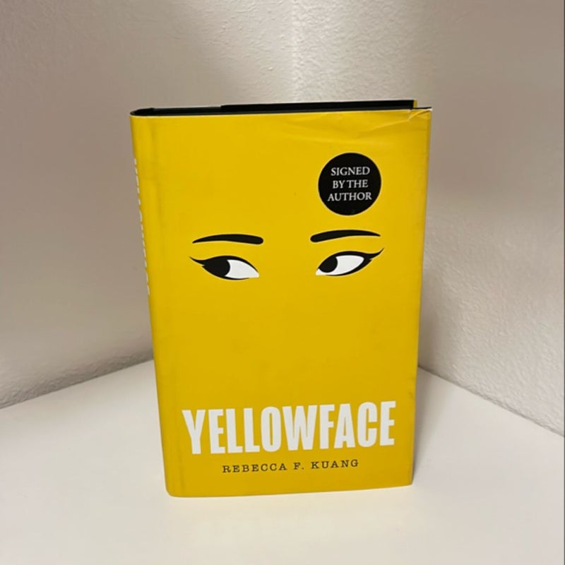 Yellow face- Signed