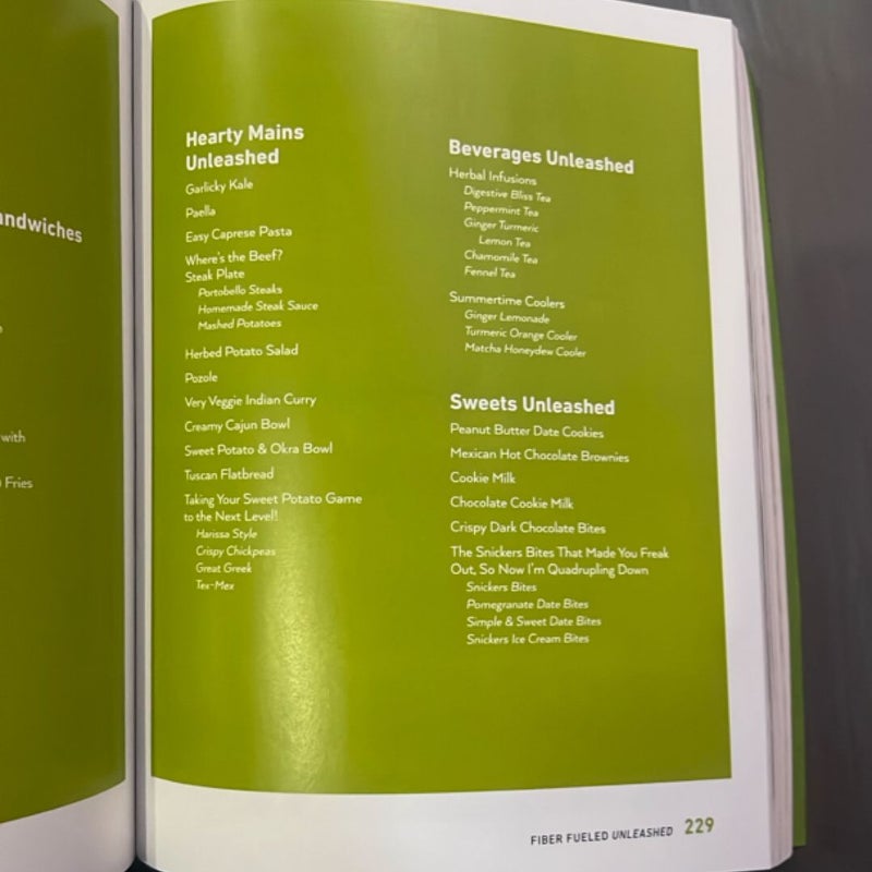 The Fiber Fueled Cookbook